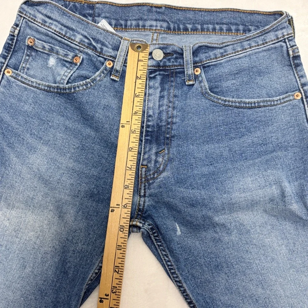 Levi's 65504 Indie Sleaze Skinny Jeans Light Wash Grunge Grunge Revival 32x34